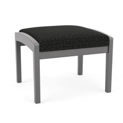 New Castle Wood 1 Seat Bench with Designer Upholstery