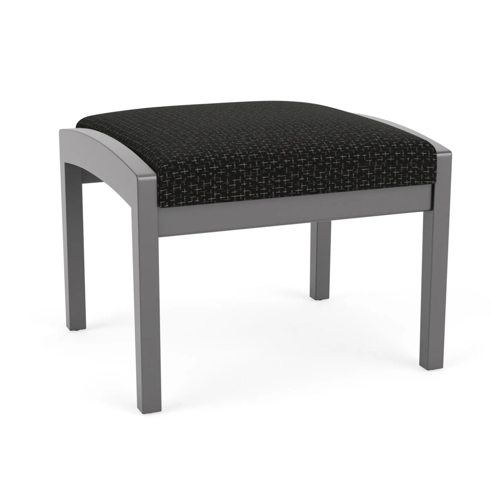 New Castle Wood 1 Seat Bench with Designer Upholstery