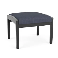 New Castle Wood 1 Seat Bench with Designer Upholstery