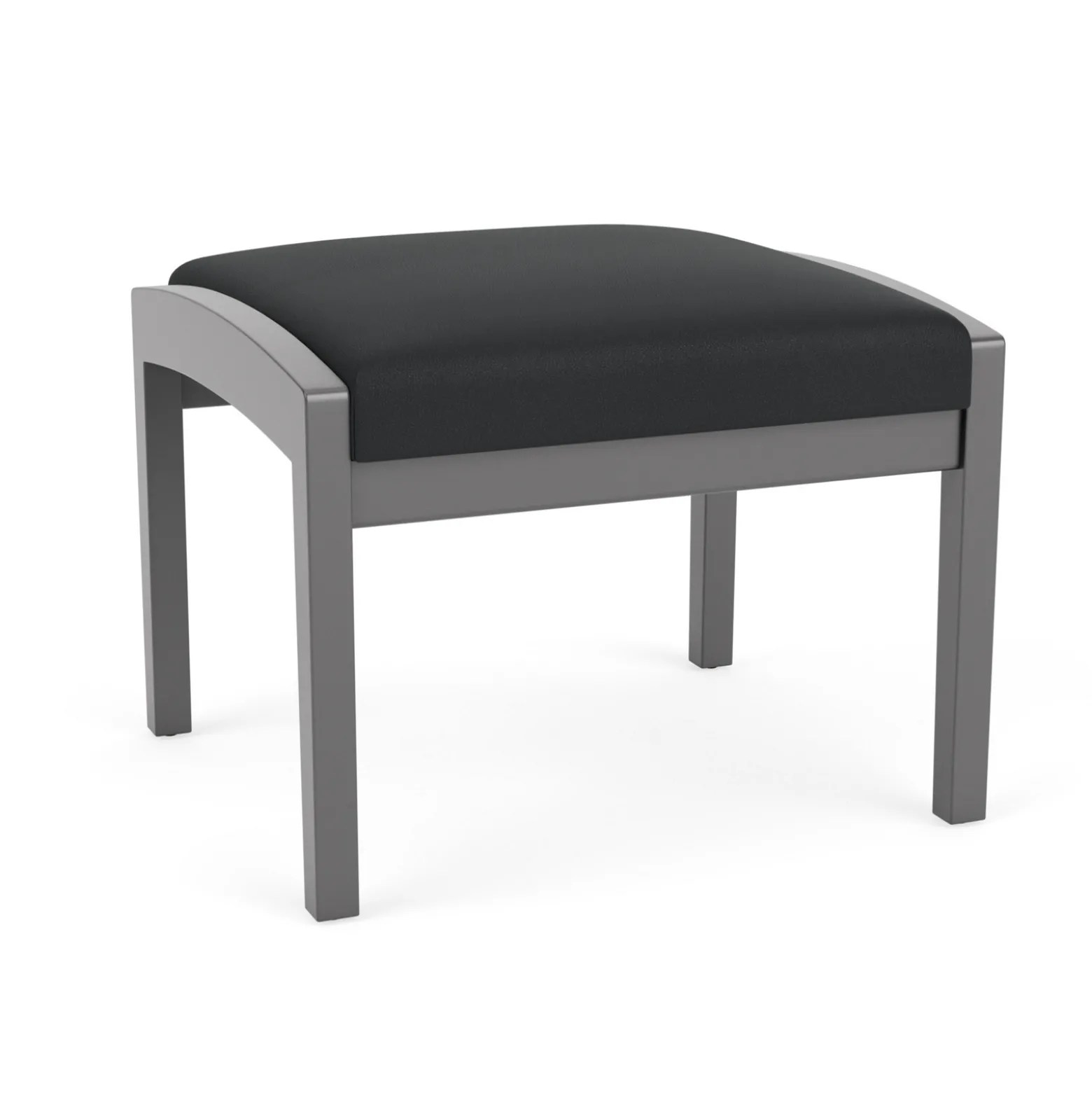 New Castle Wood 1 Seat Bench with Standard Upholstery