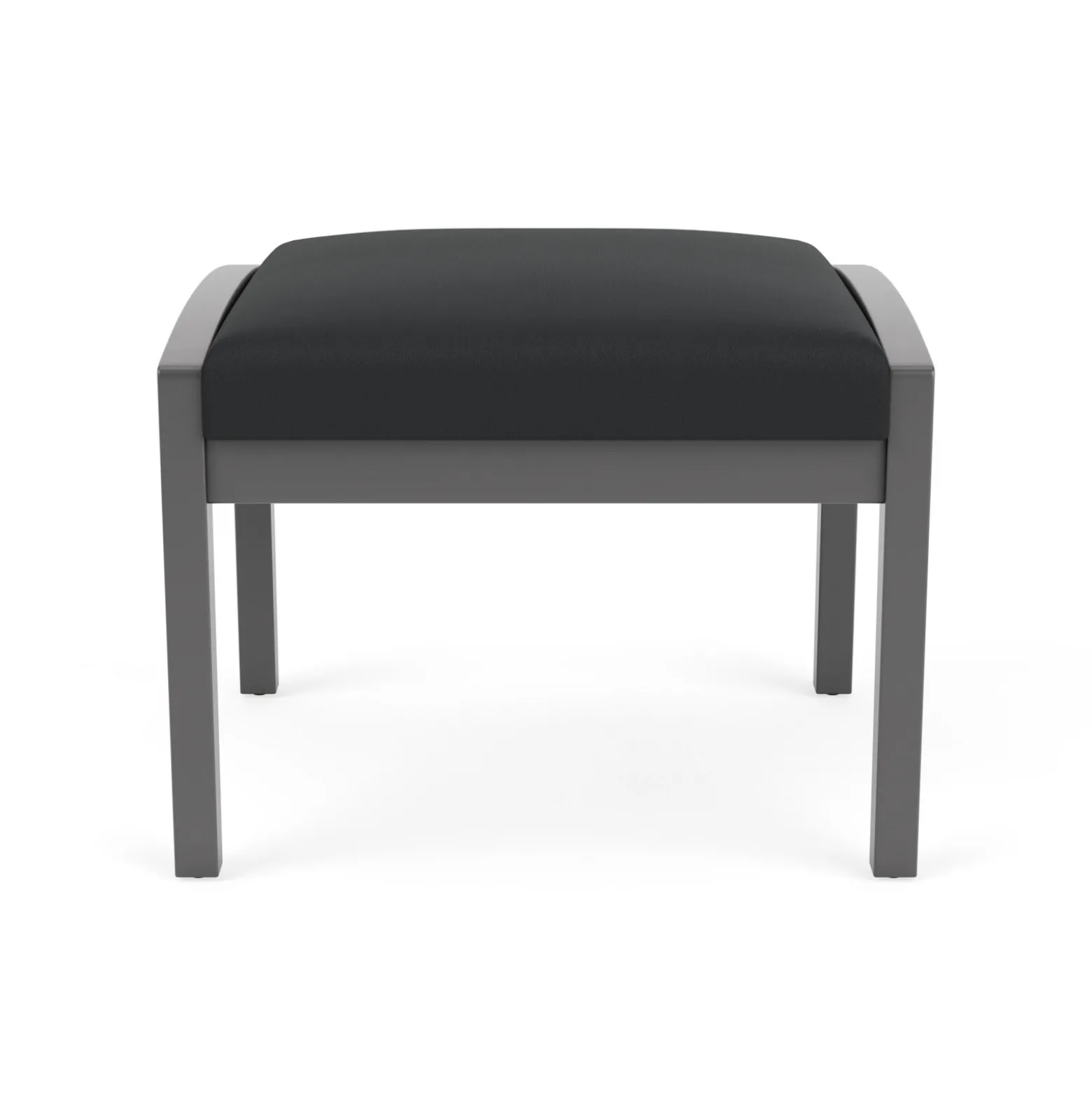 New Castle Wood 1 Seat Bench with Standard Upholstery
