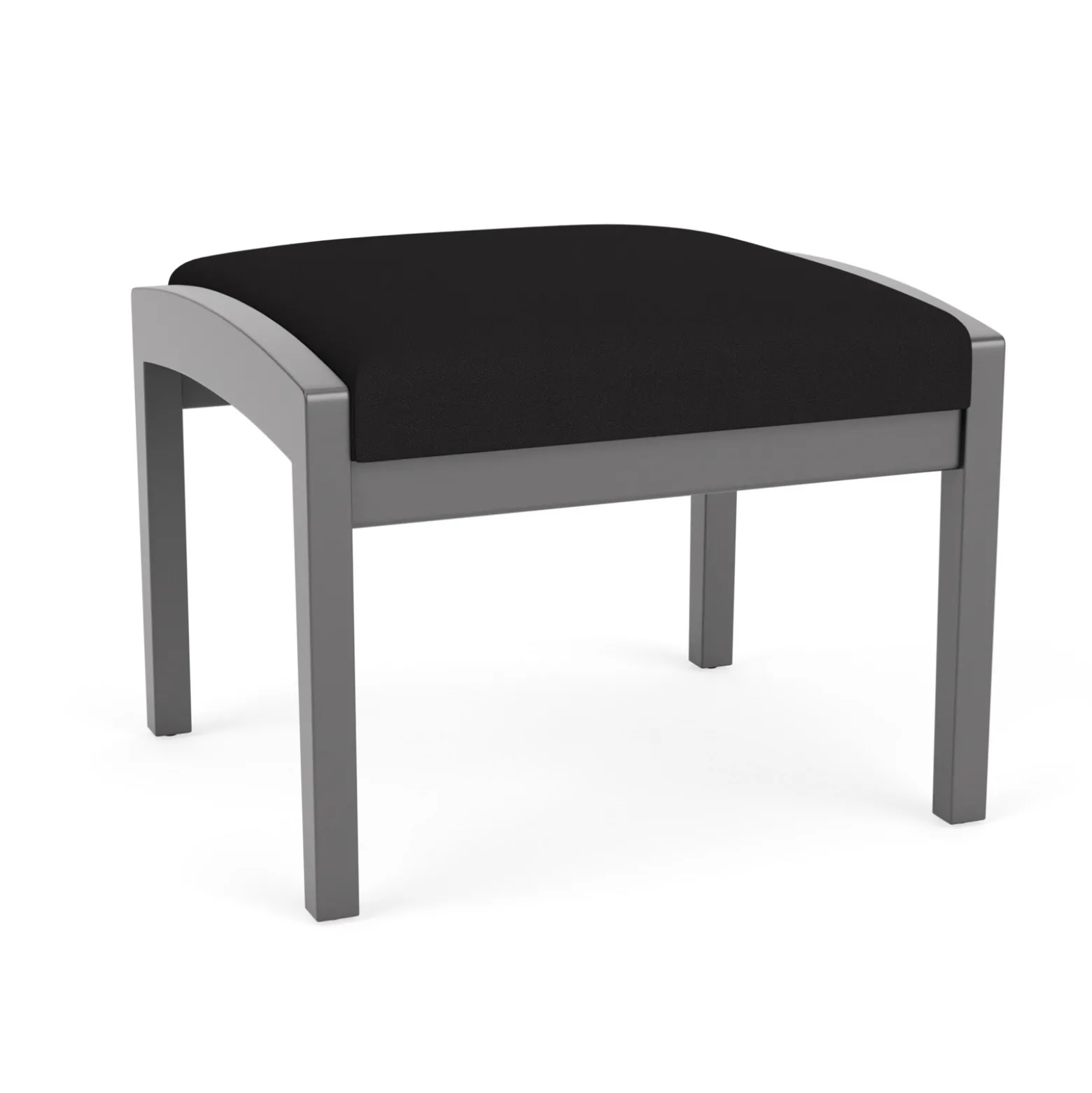 New Castle Wood 1 Seat Bench with Standard Upholstery