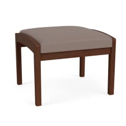 New Castle Wood 1 Seat Bench with Standard Upholstery