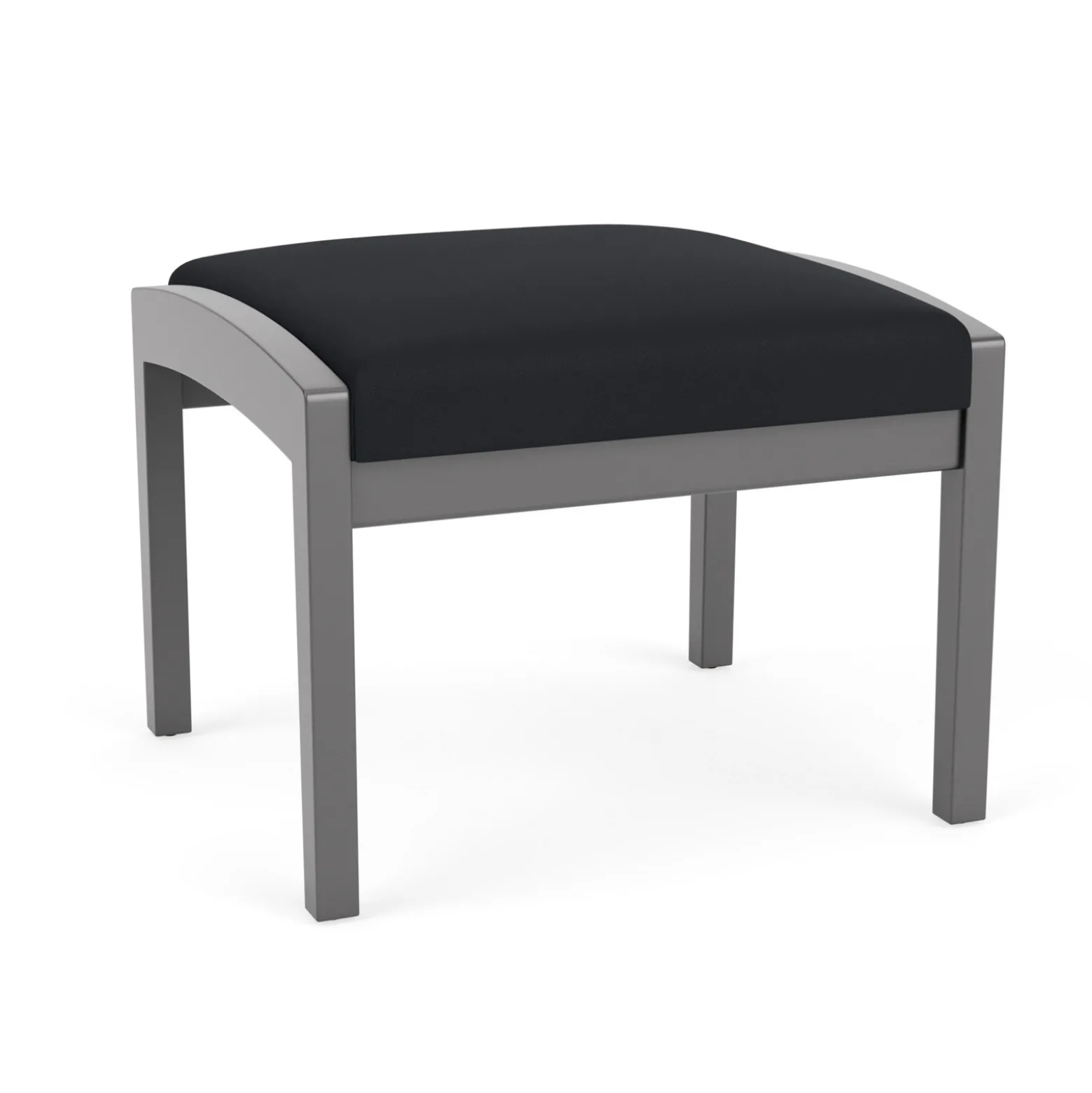 New Castle Wood 1 Seat Bench with Standard Upholstery