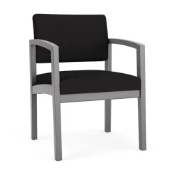 New Castle Wood Guest Chair with Standard Upholstery