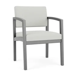 New Castle Wood Guest Chair with Standard Upholstery