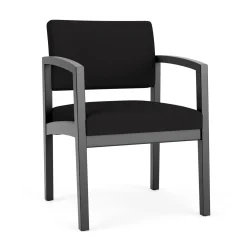 New Castle Wood Guest Chair with Standard Upholstery