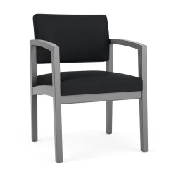 New Castle Wood Guest Chair with Standard Upholstery