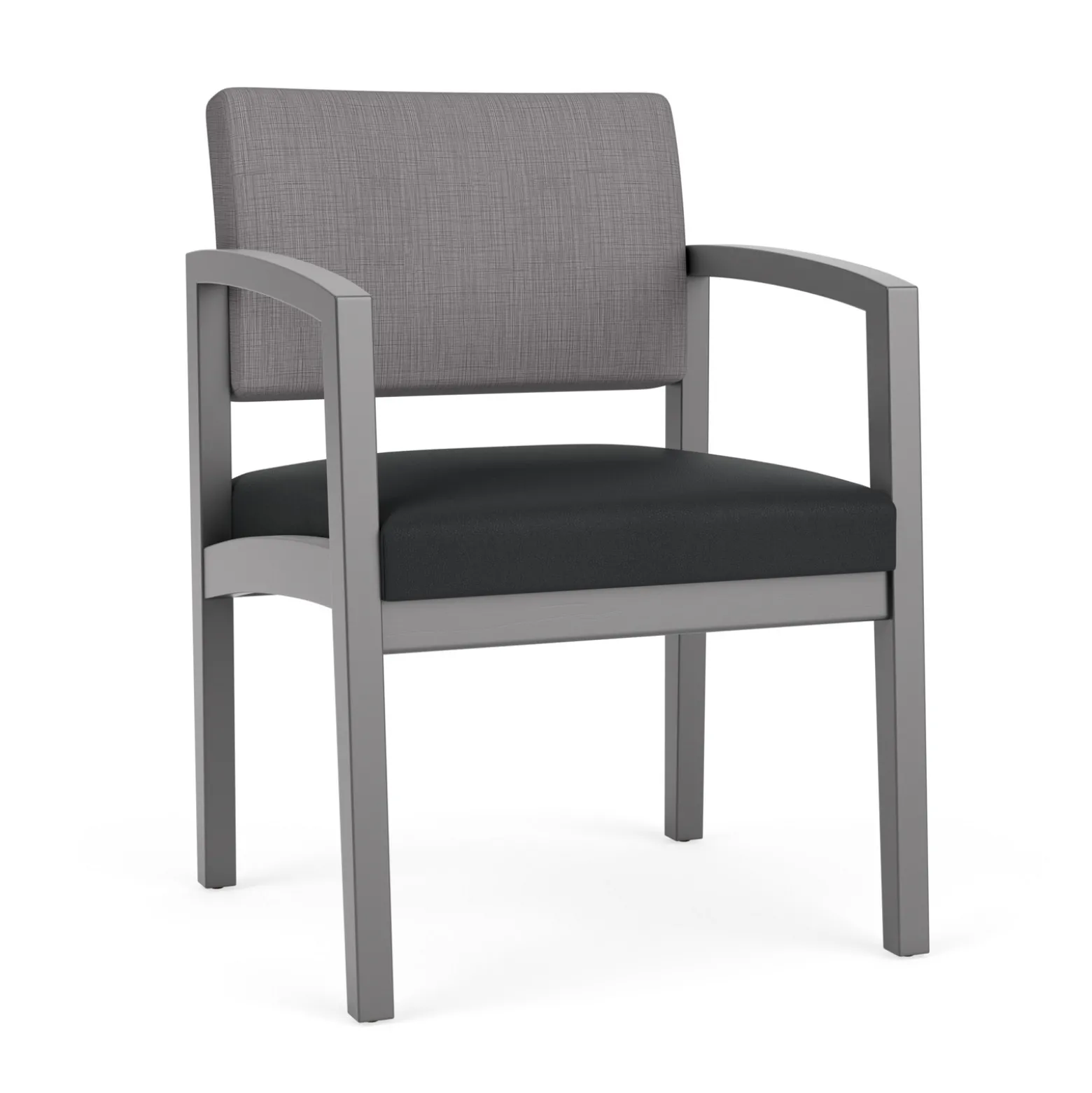 New Castle Wood Guest Chair with Designer Upholstery