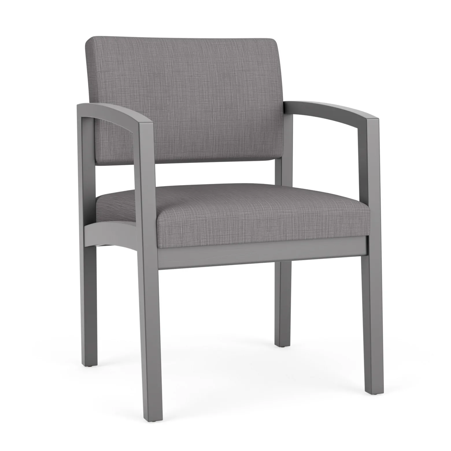 New Castle Wood Guest Chair with Designer Upholstery