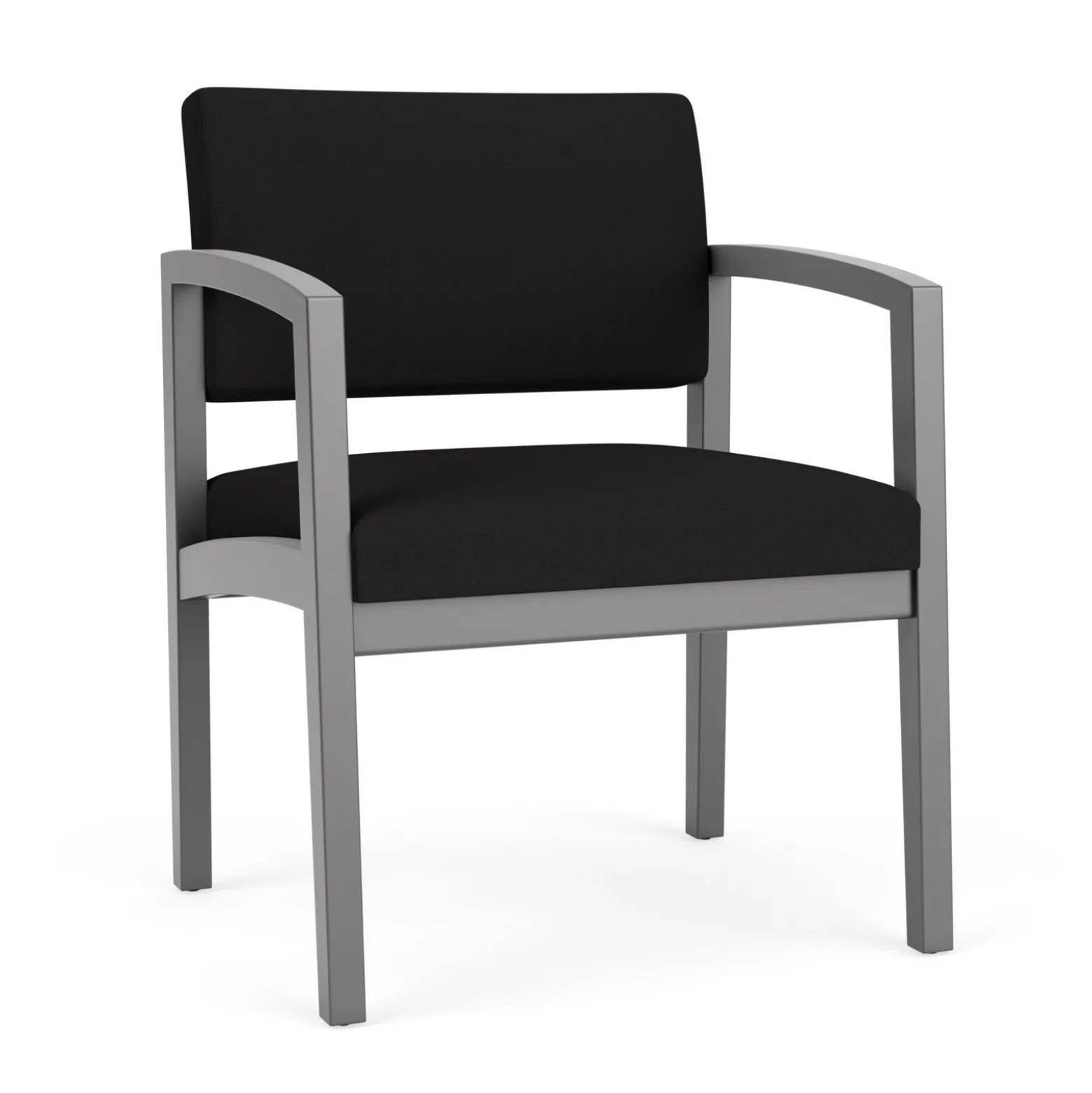 New Castle Wood Oversized Guest Chair with Standard Upholstery