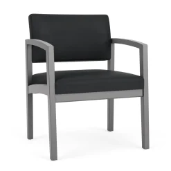 New Castle Wood Oversized Guest Chair with Standard Upholstery