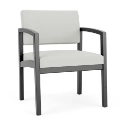 New Castle Wood Oversized Guest Chair with Standard Upholstery