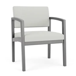 New Castle Wood Oversized Guest Chair with Standard Upholstery