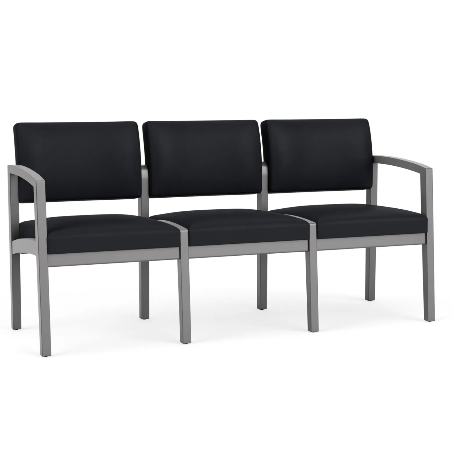 New Castle Wood Three Seater with Standard Upholstery