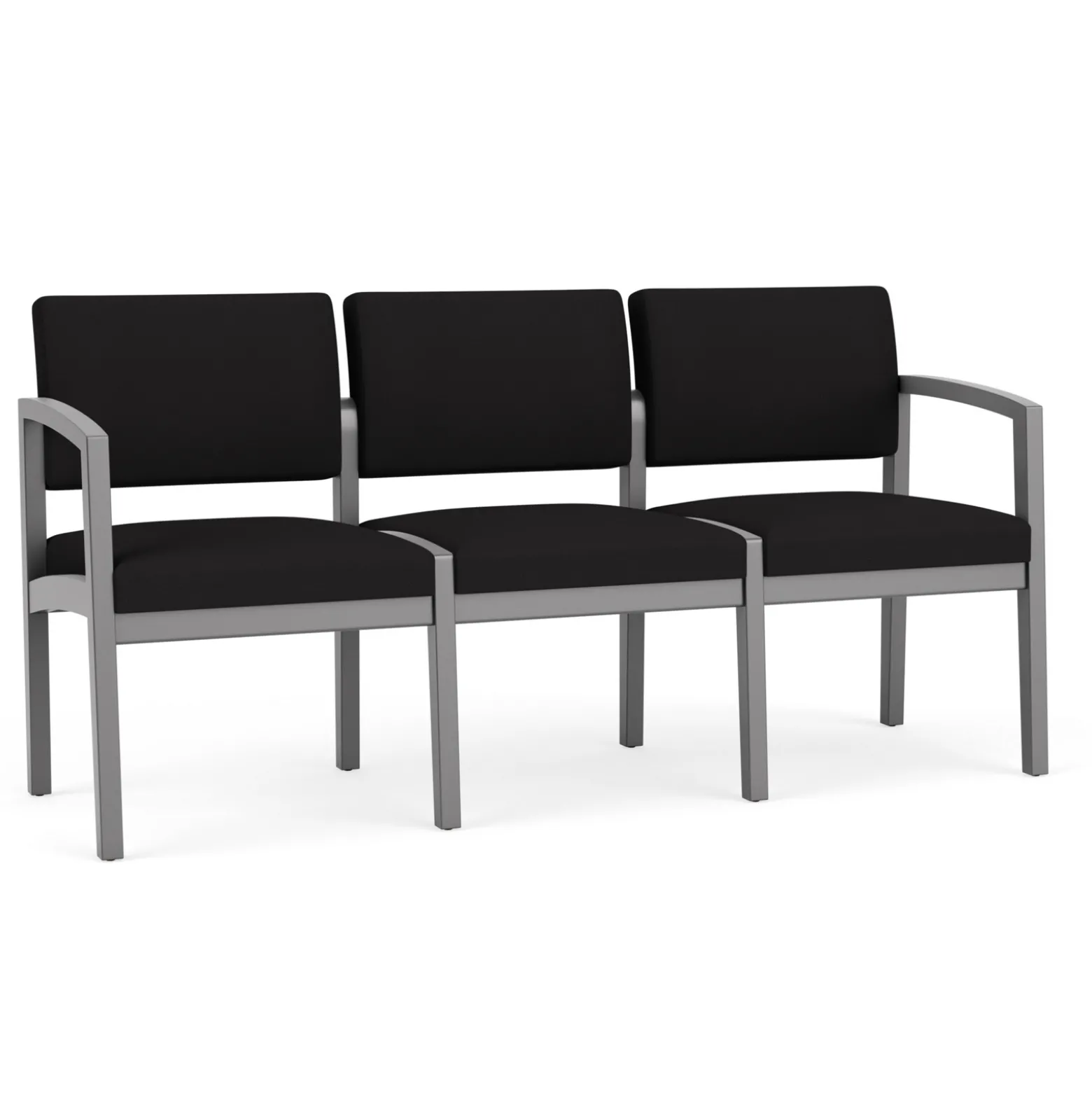 New Castle Wood Three Seater with Standard Upholstery