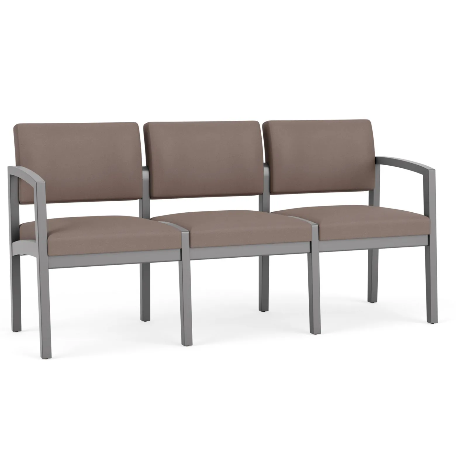 New Castle Wood Three Seater with Standard Upholstery