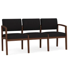 New Castle Wood Three Seater with Standard Upholstery