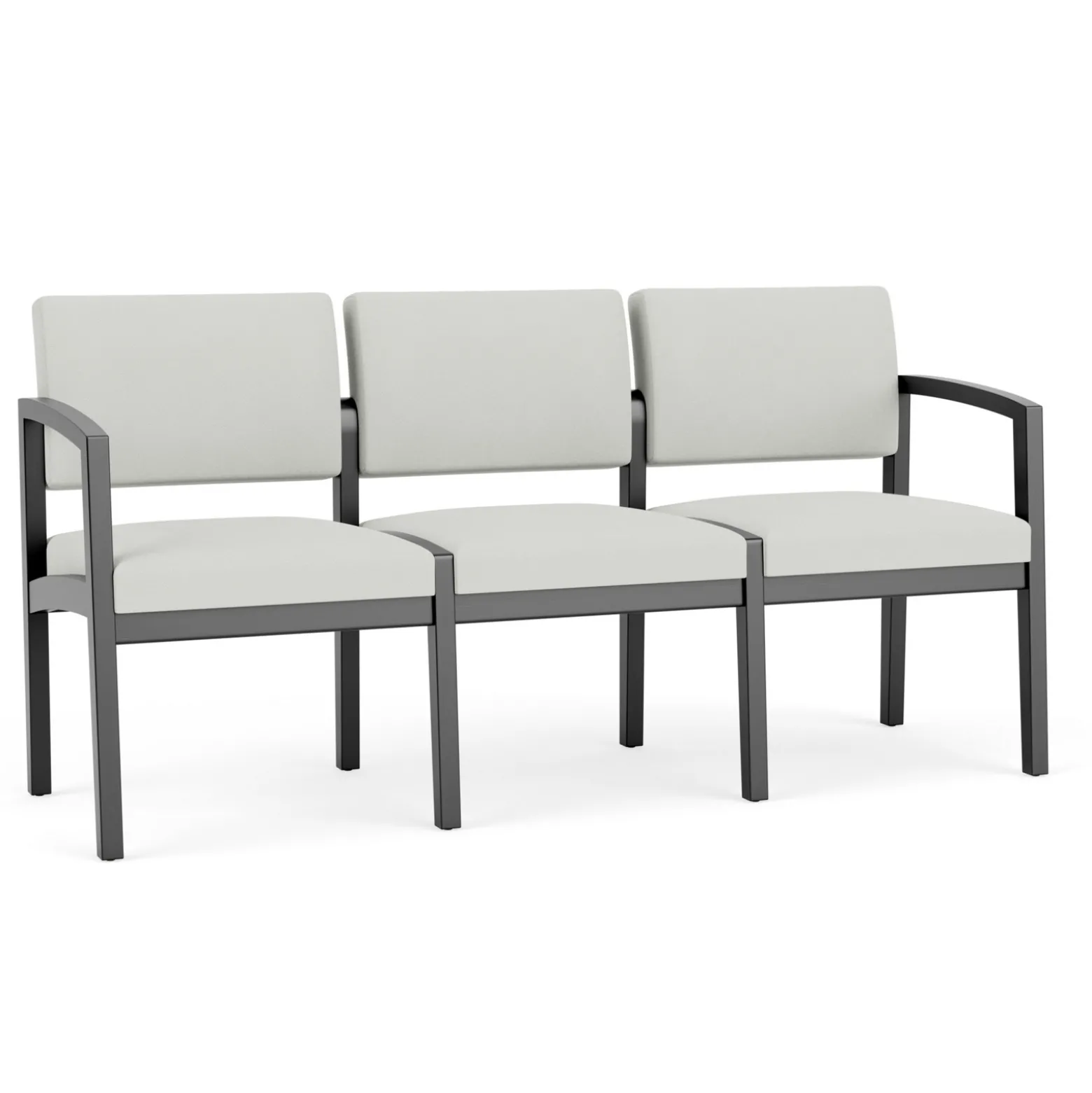 New Castle Wood Three Seater with Standard Upholstery