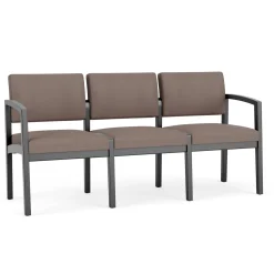 New Castle Wood Three Seater with Standard Upholstery