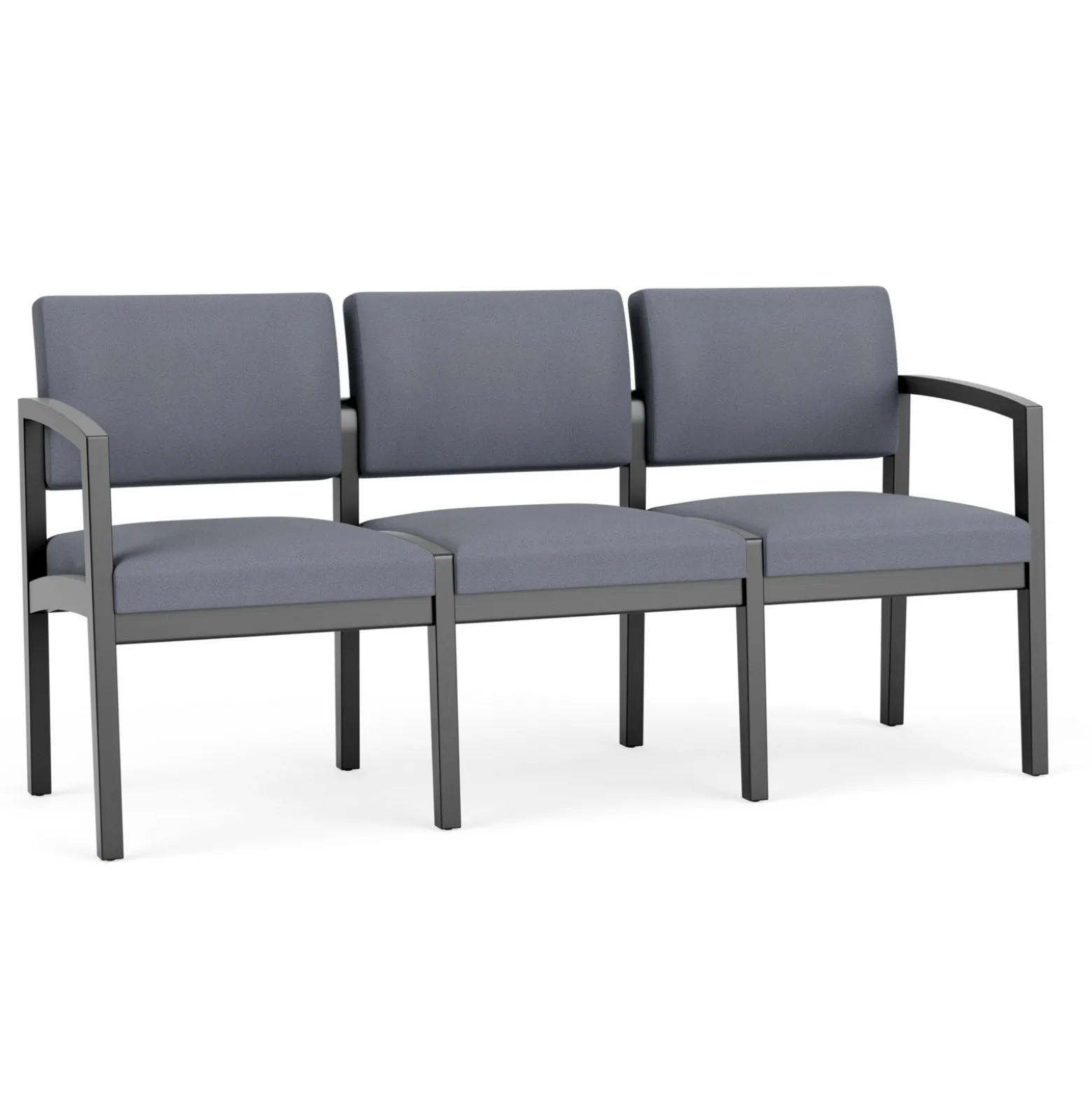 New Castle Wood Three Seater with Standard Upholstery