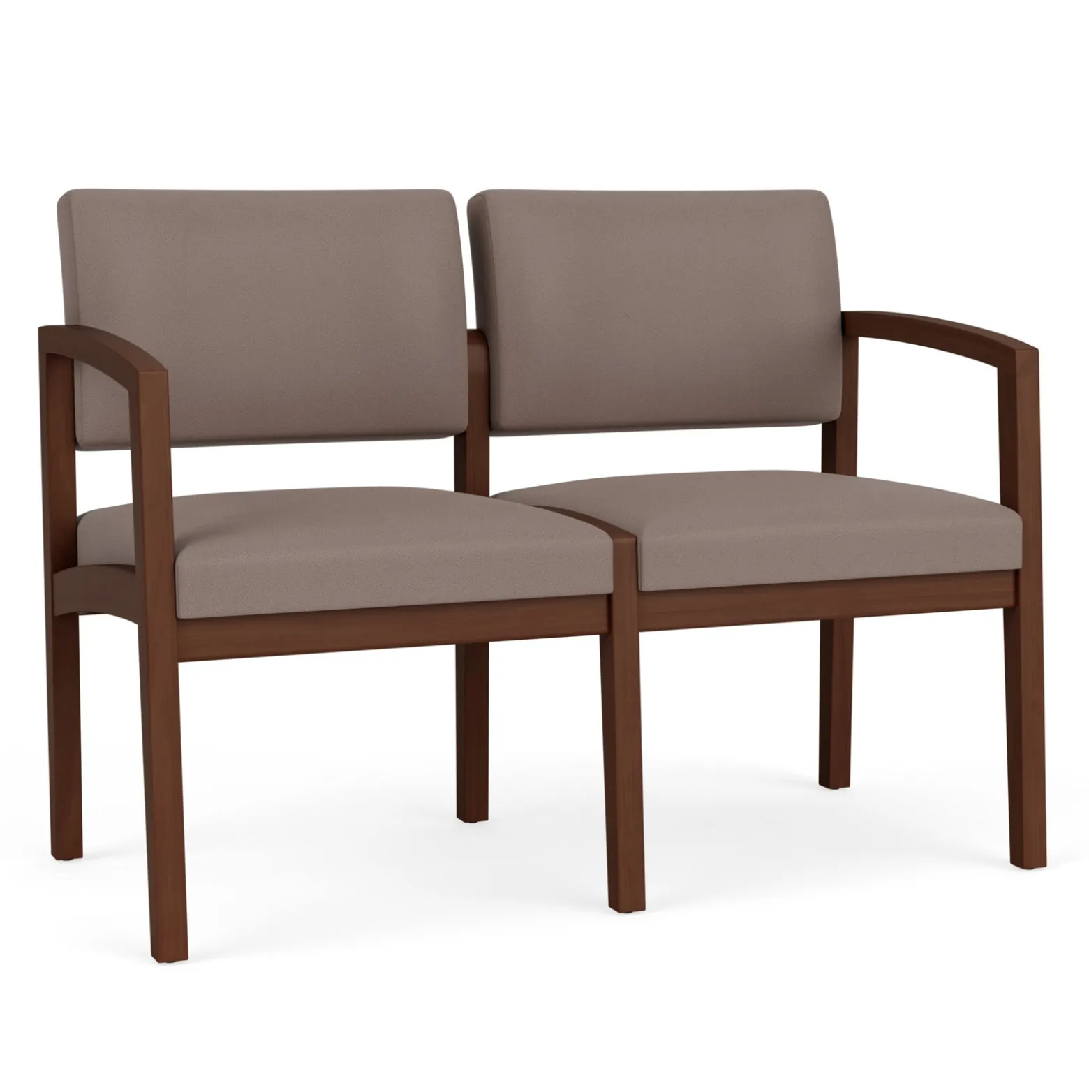 New Castle Wood Two Seater with Standard Upholstery