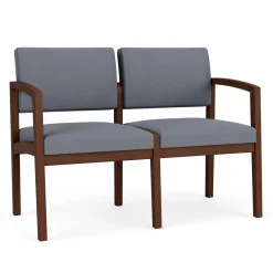 New Castle Wood Two Seater with Standard Upholstery