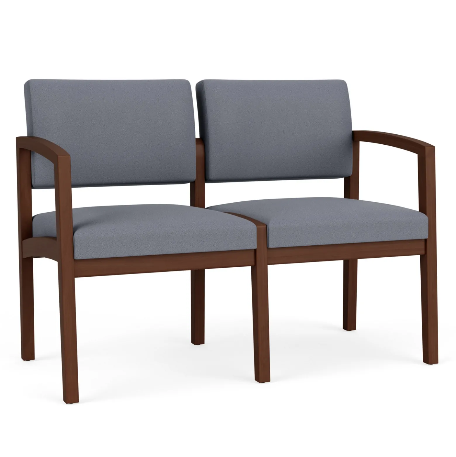 New Castle Wood Two Seater with Standard Upholstery