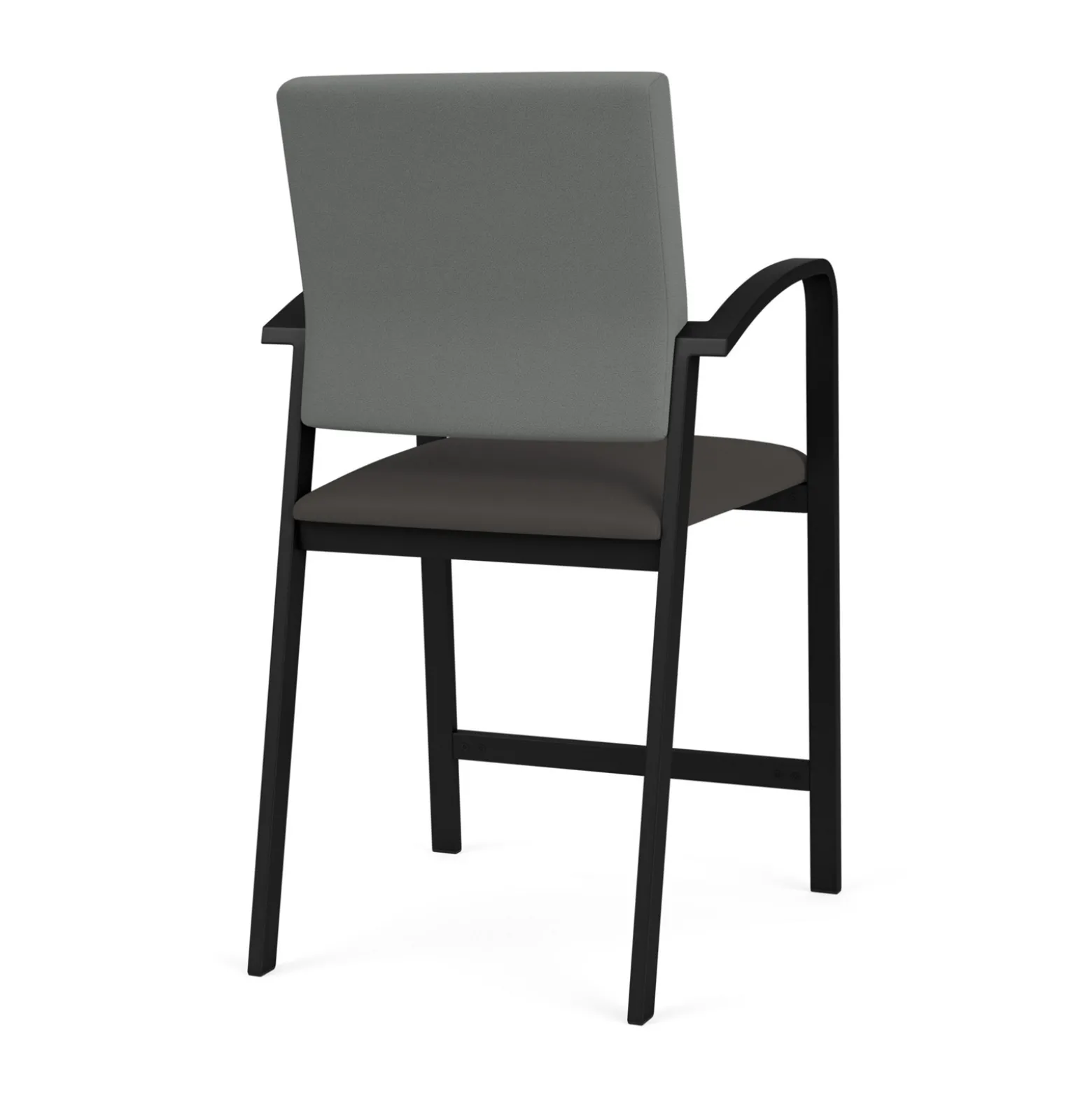 Newport Fabric Hip Chair with Fabric Back and Vinyl Seat