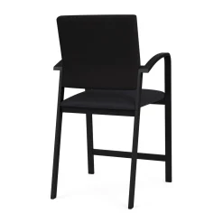 Newport Fabric Hip Chair with Fabric Back and Vinyl Seat