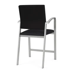 Newport Fabric Hip Chair with Fabric Back and Vinyl Seat