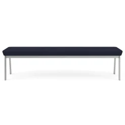 Newport Fabric Three-Seat Bench