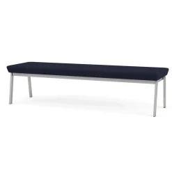 Newport Fabric Three-Seat Bench