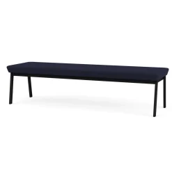 Newport Fabric Three-Seat Bench