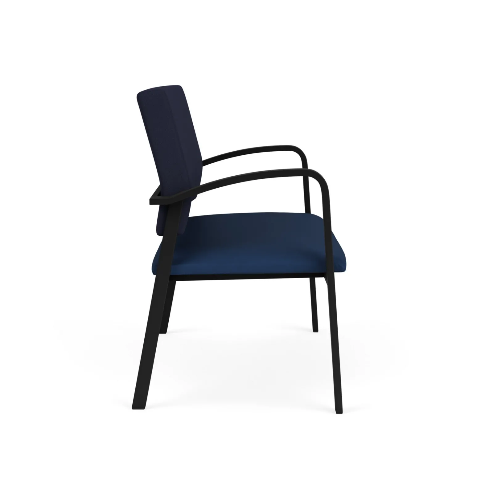 Newport Loveseat with Fabric Back and Antimicrobial Vinyl Seat
