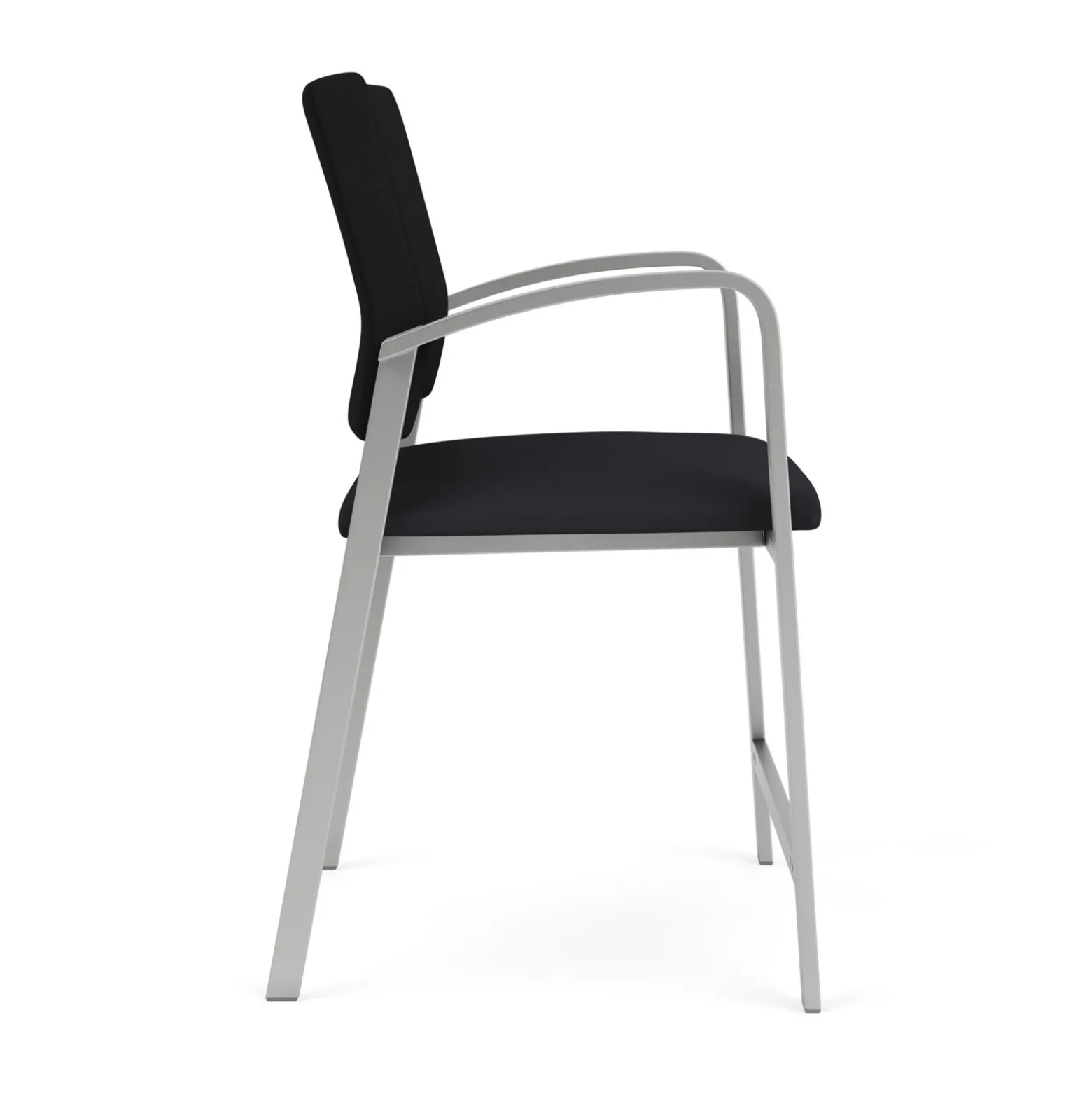 Newport Oversized Hip Chair with Fabric Back and Vinyl Seat