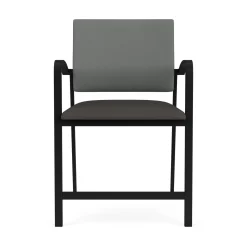 Newport Oversized Hip Chair with Fabric Back and Vinyl Seat
