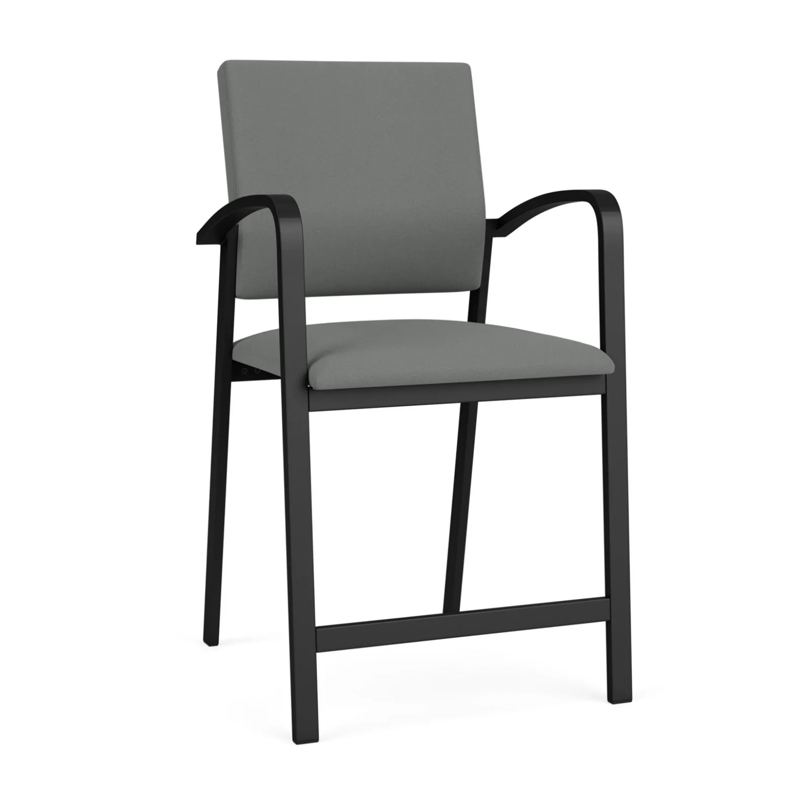 Newport Solid Fabric Guest Hip Chair