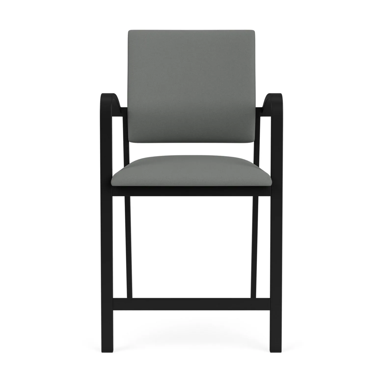 Newport Solid Fabric Guest Hip Chair