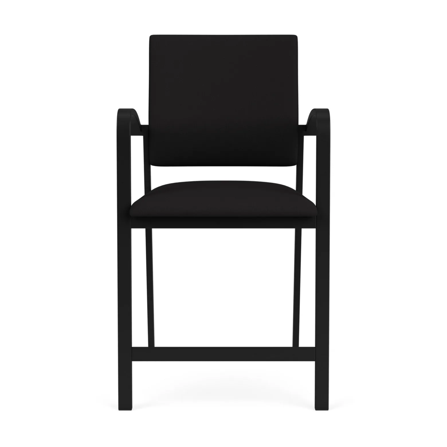Newport Solid Fabric Guest Hip Chair
