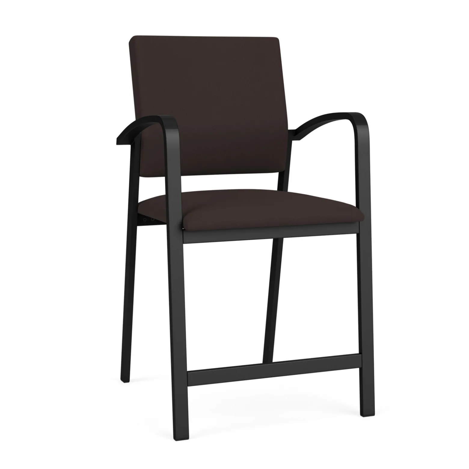 Newport Solid Fabric Guest Hip Chair