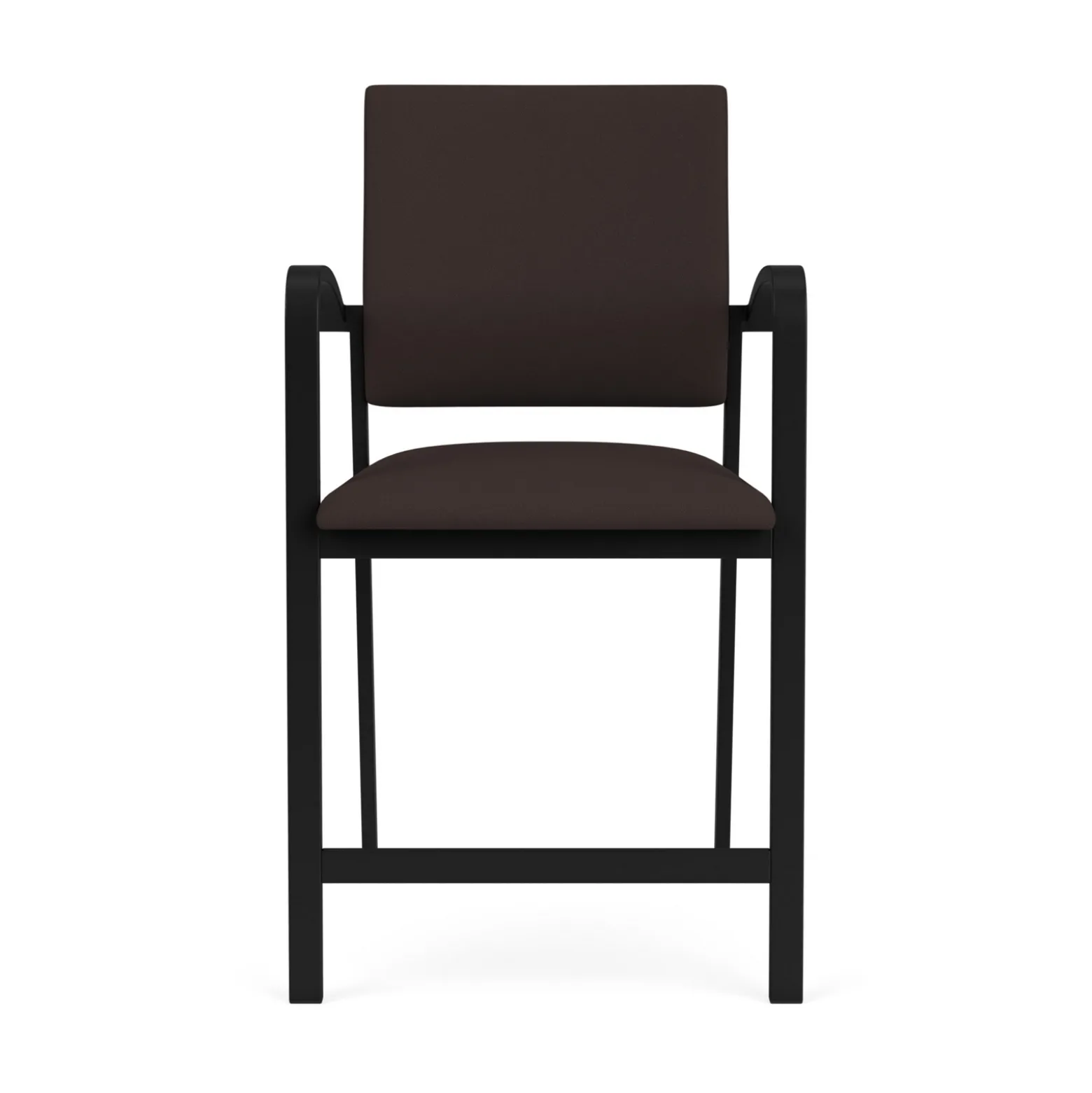 Newport Solid Fabric Guest Hip Chair