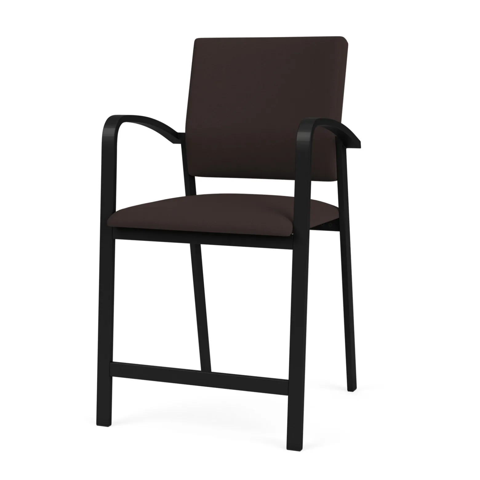 Newport Solid Fabric Guest Hip Chair