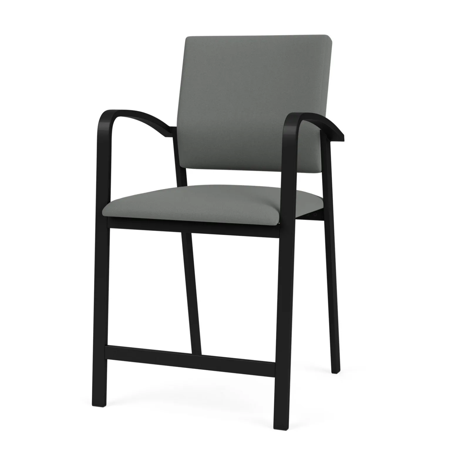 Newport Solid Fabric Guest Hip Chair
