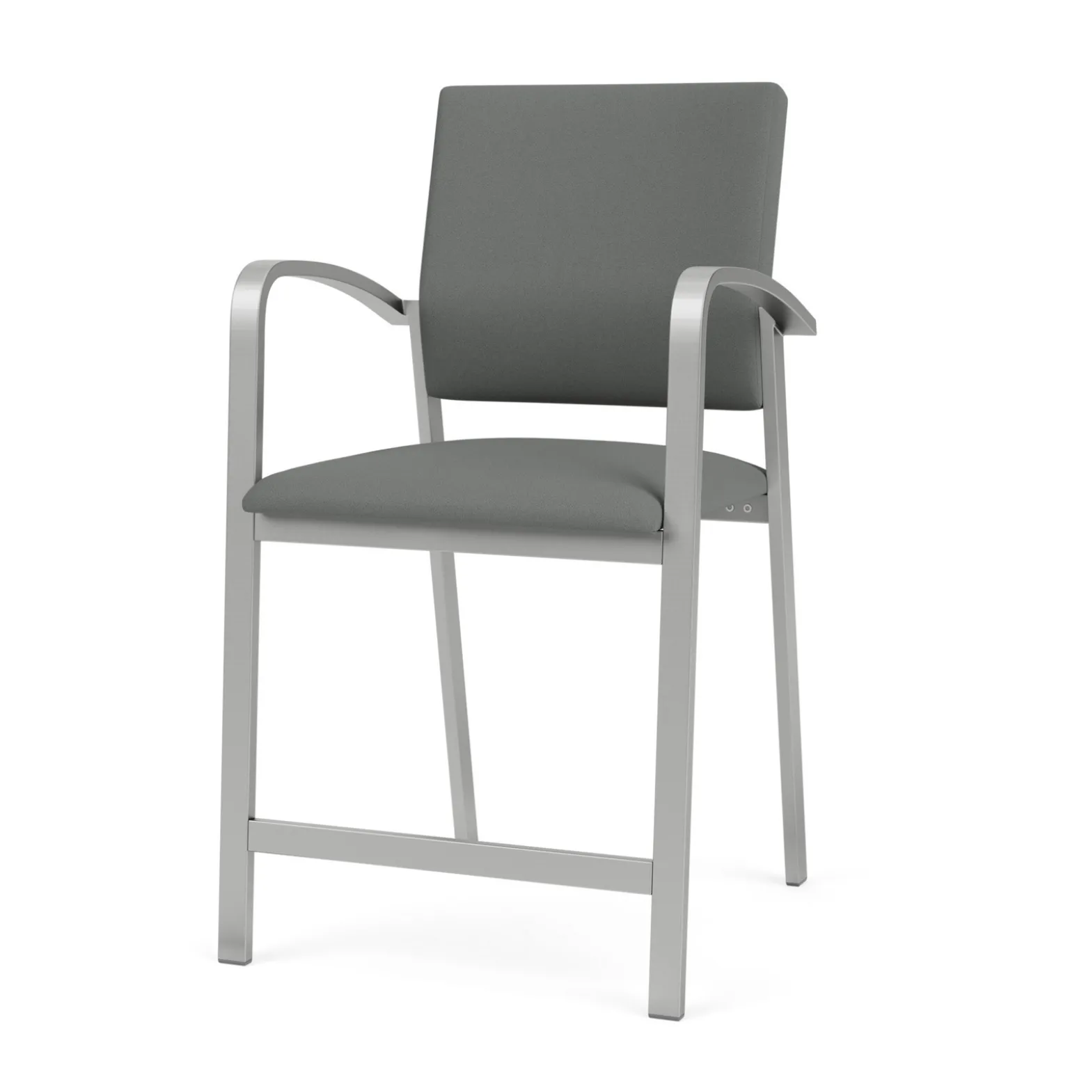 Newport Solid Fabric Guest Hip Chair