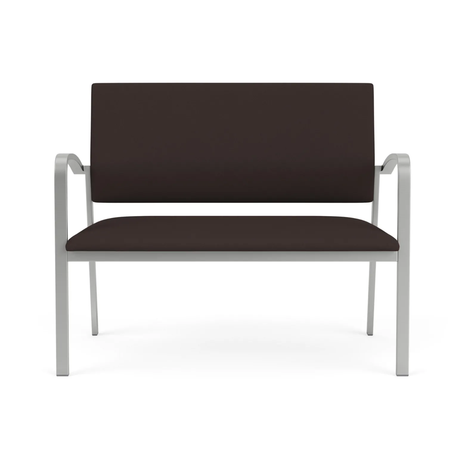 Newport Solid Fabric Loveseat