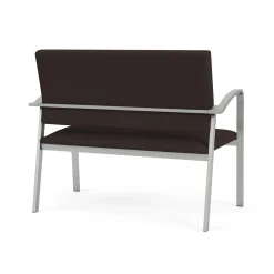 Newport Solid Fabric Loveseat
