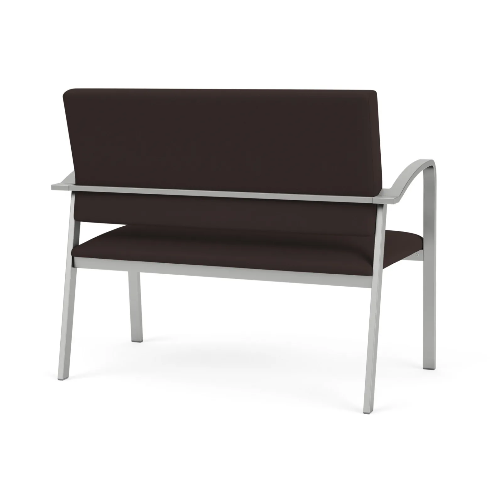 Newport Solid Fabric Loveseat