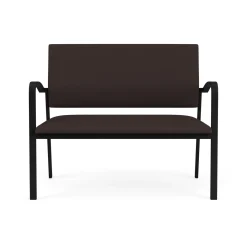 Newport Solid Fabric Loveseat