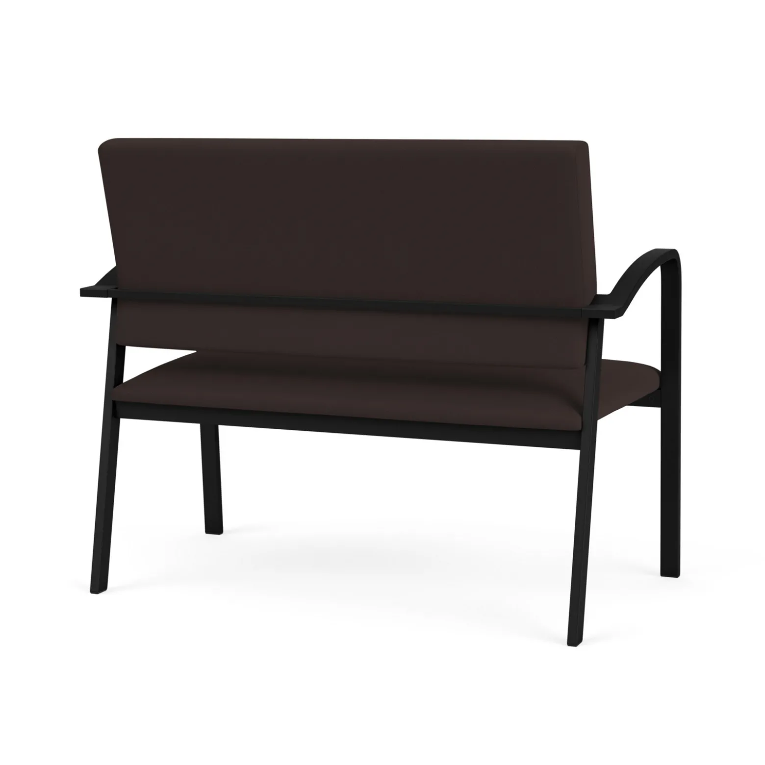 Newport Solid Fabric Loveseat